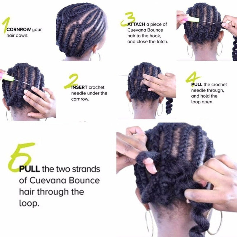 Twist Braid Dreadlocks Ponytail Wig