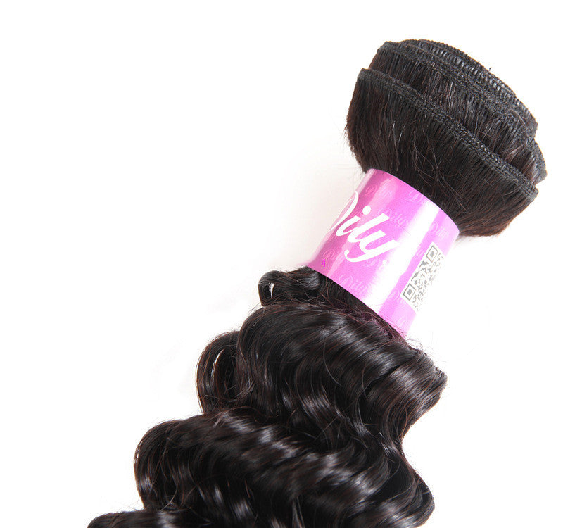 7A Damukiu Real hair weave hair