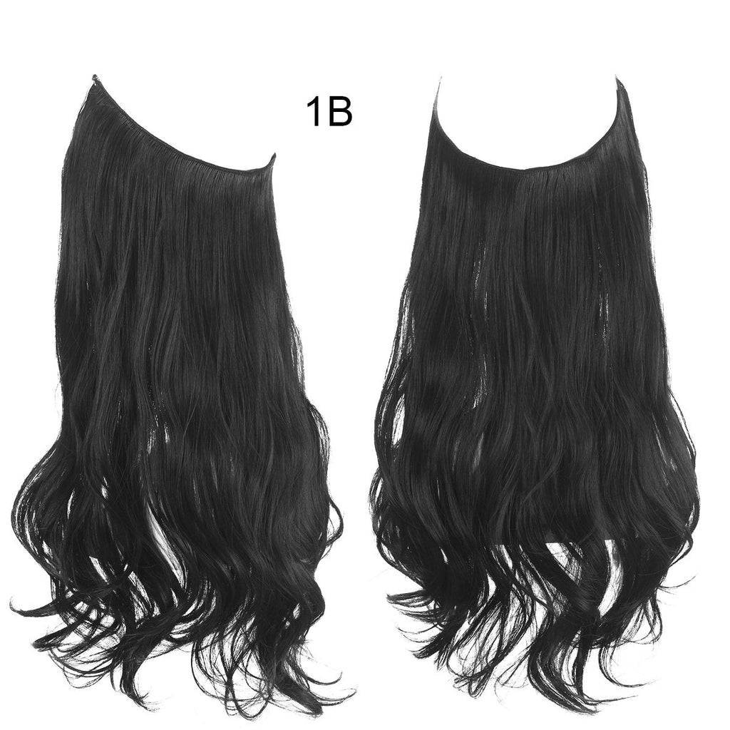 Female Fish Line Wavy Short Curly Hair Wig