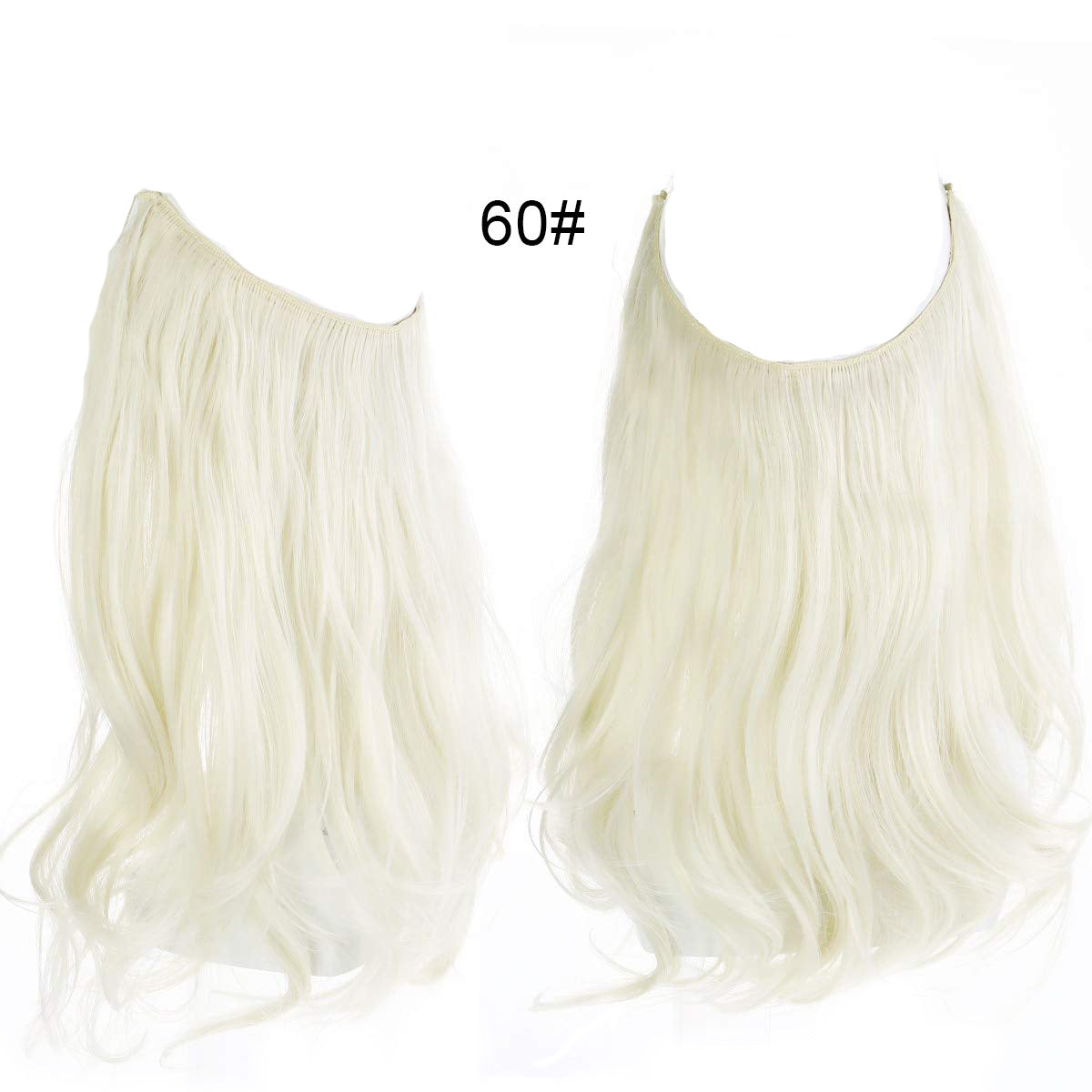 Female Fish Line Wavy Short Curly Hair Wig