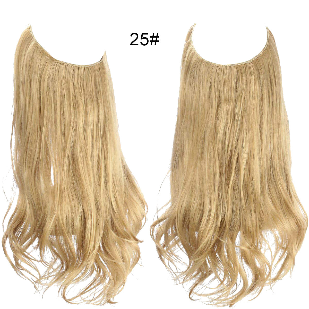 Female Fish Line Wavy Short Curly Hair Wig