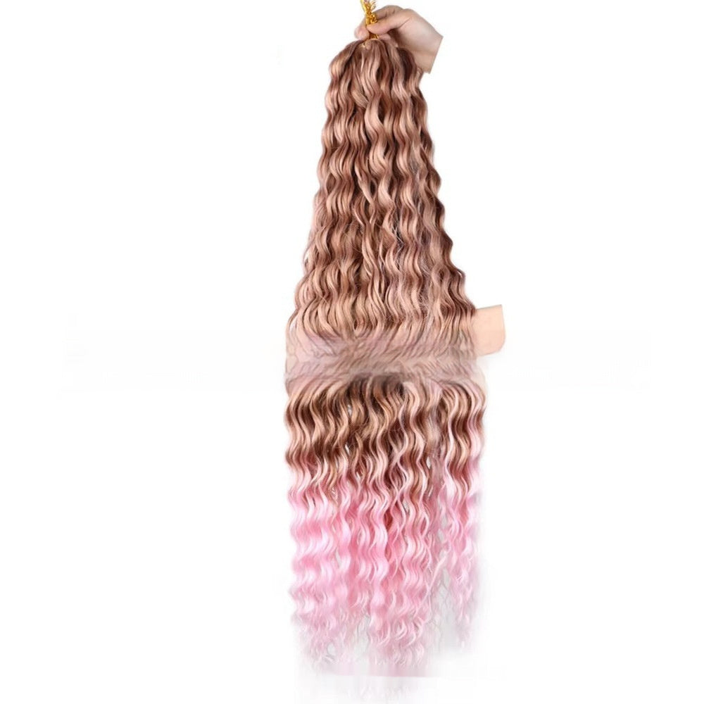 Deep Wave Wig Crochet Latin Curly Hair