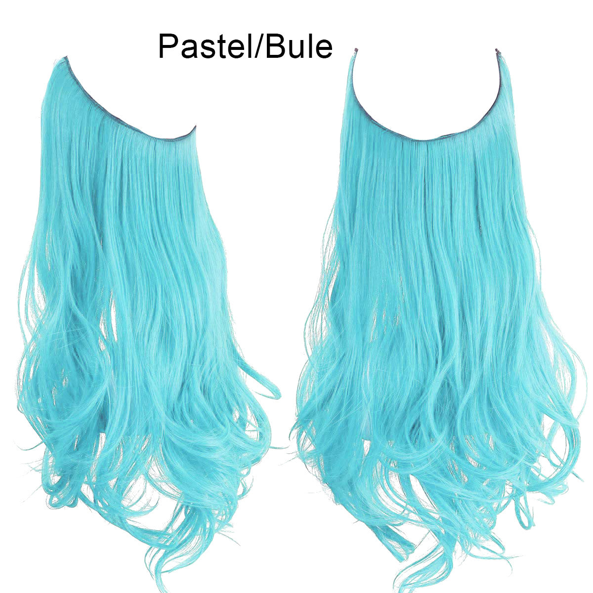 Female Fish Line Wavy Short Curly Hair Wig