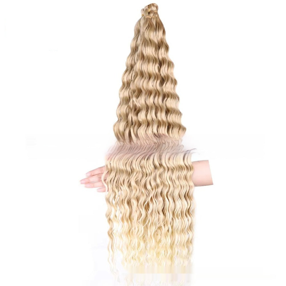Deep Wave Wig Crochet Latin Curly Hair