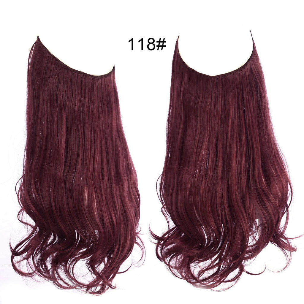 Female Fish Line Wavy Short Curly Hair Wig