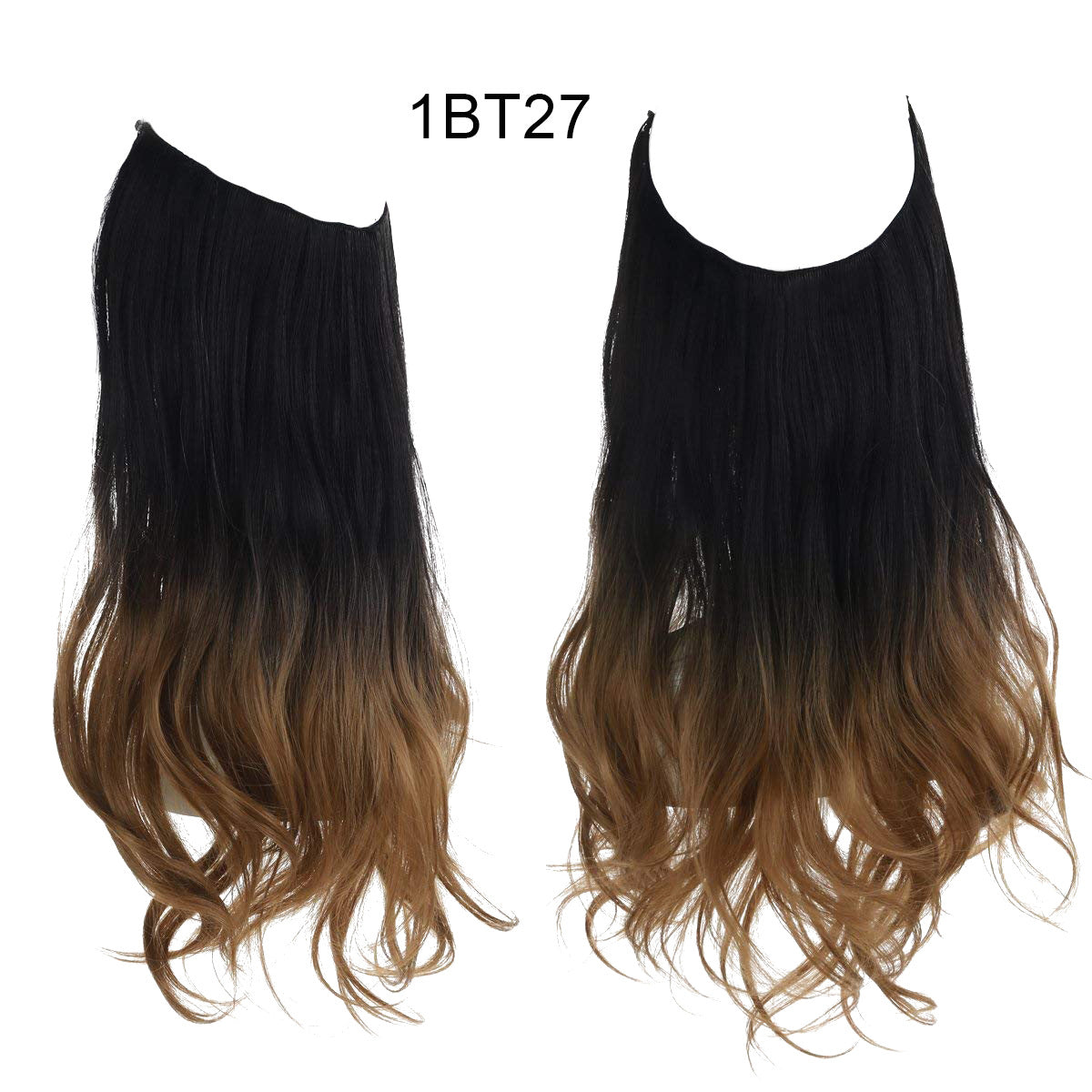 Female Fish Line Wavy Short Curly Hair Wig