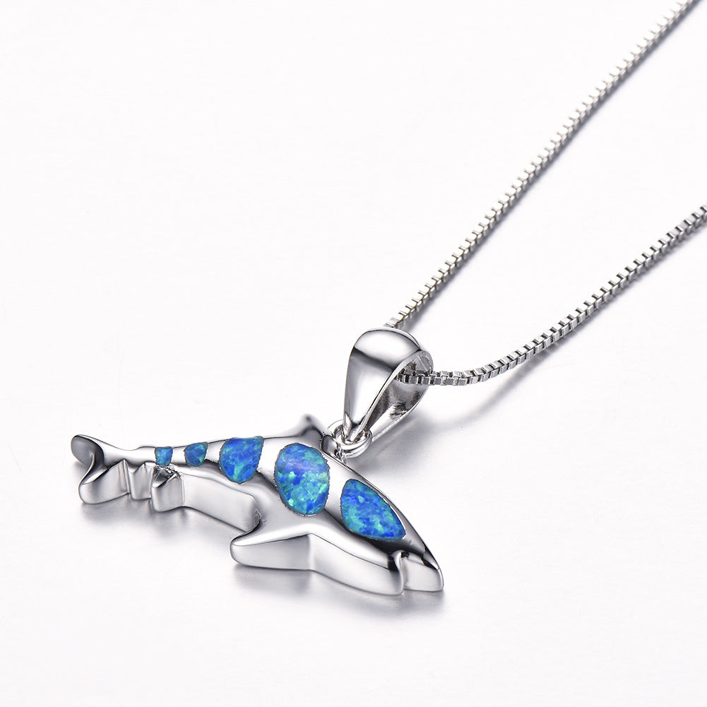 Exquisite Lady Fish Necklace