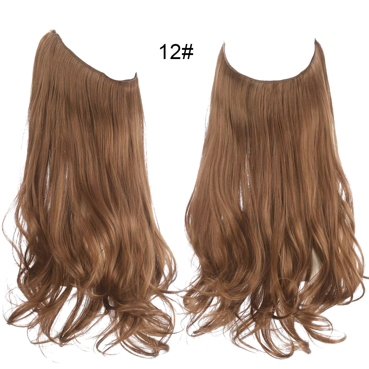 Female Fish Line Wavy Short Curly Hair Wig
