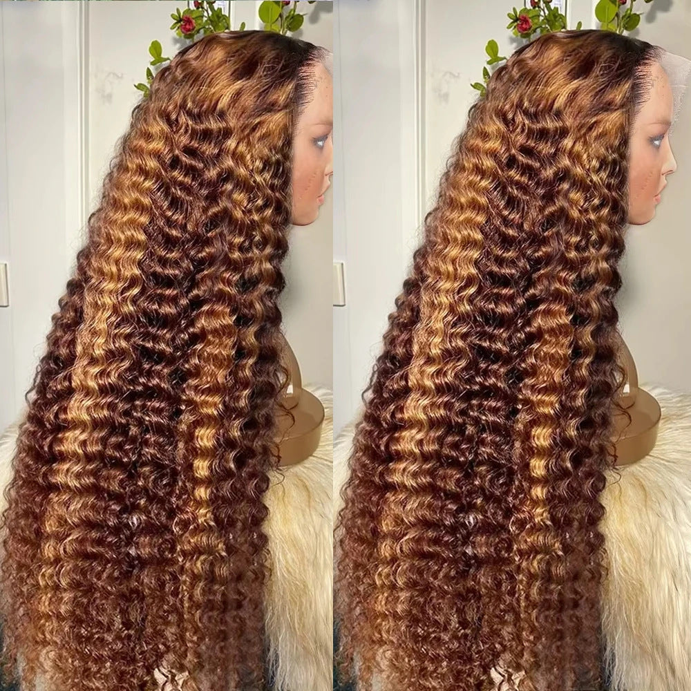 Piano-Color Front Lace Wigs