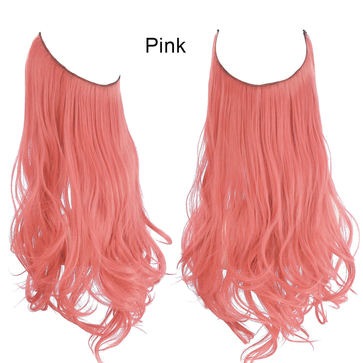 Female Fish Line Wavy Short Curly Hair Wig