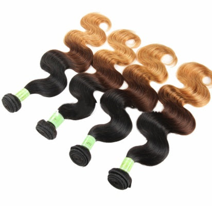 T1B27 Ombre Hair Curtain Bundle