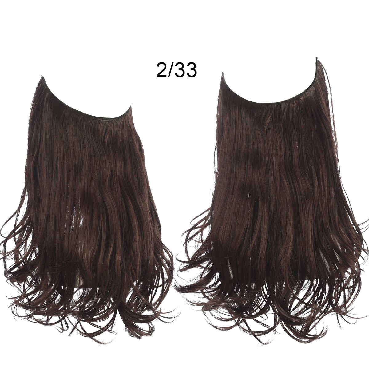 Female Fish Line Wavy Short Curly Hair Wig