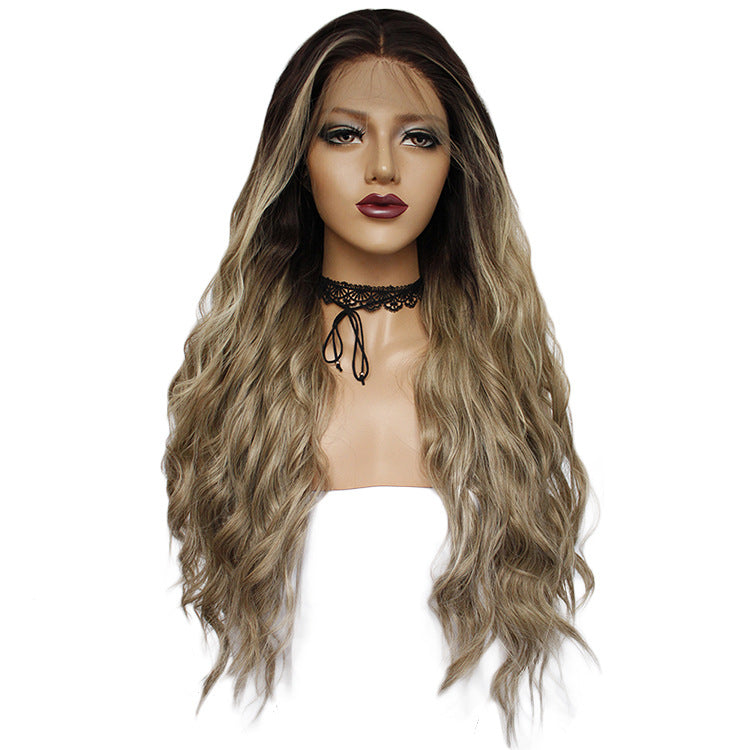 Binsac gradient long curly wig