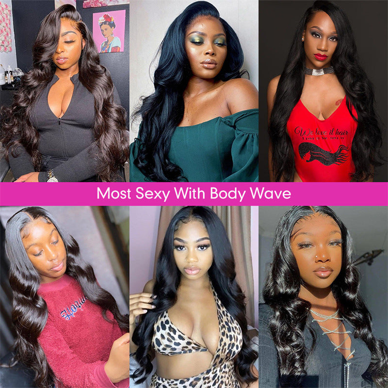Artificial Human Hair Extension Piece