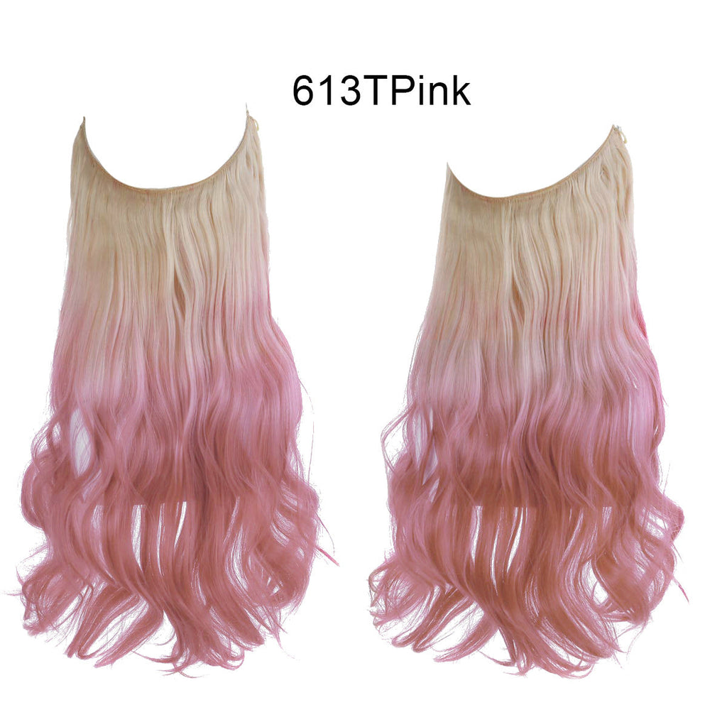 Female Fish Line Wavy Short Curly Hair Wig