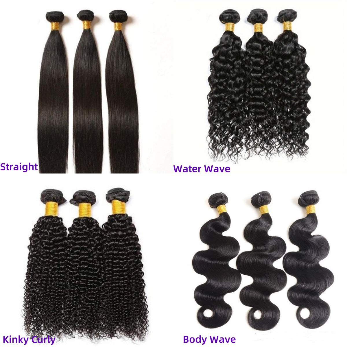 SEIMIE Hair Extension Bundles Body
