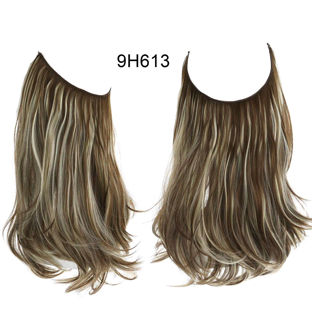 Female Fish Line Wavy Short Curly Hair Wig
