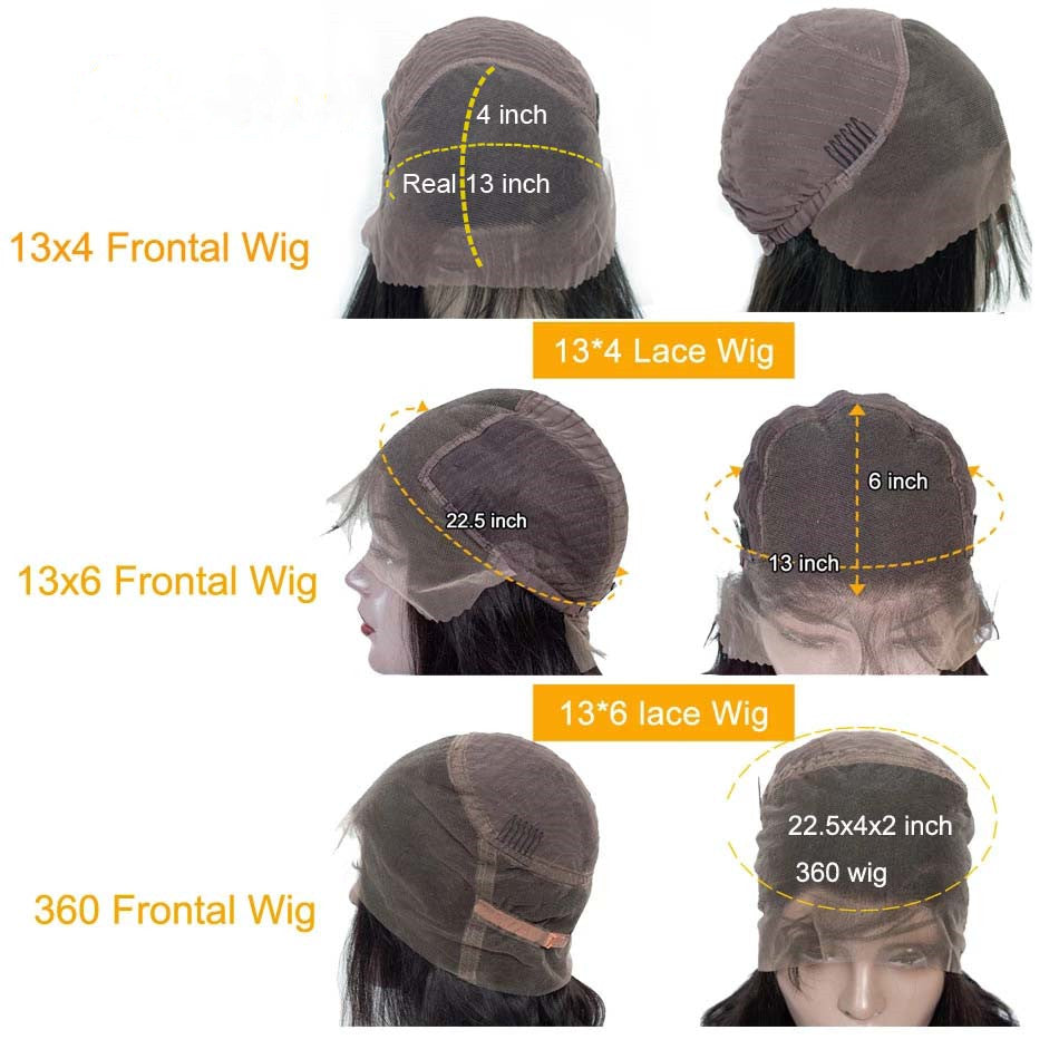 Black Synthetic Front Lace Wig Headgear