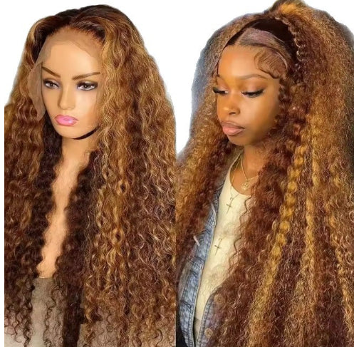 Piano-Color Front Lace Wigs
