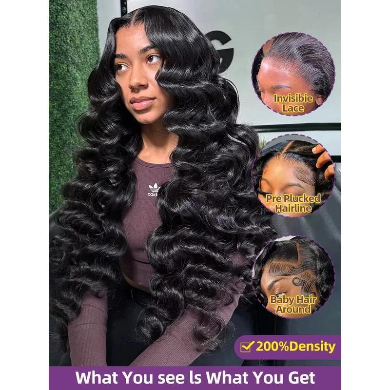300 Density Loose Wave HD Lace Wig