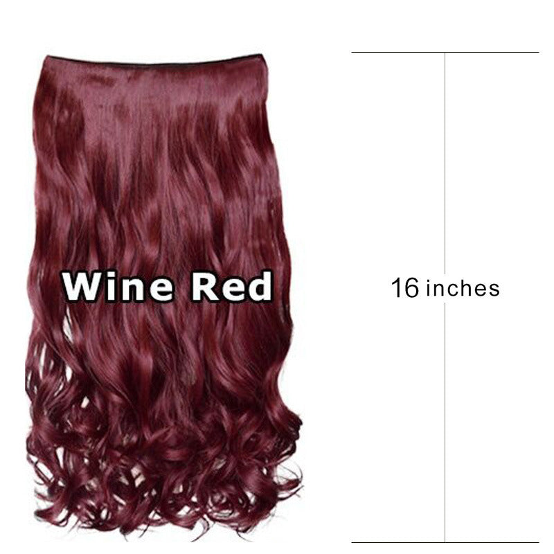 Female five card wig piece