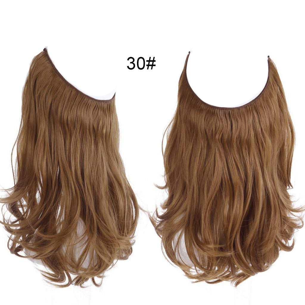 Female Fish Line Wavy Short Curly Hair Wig