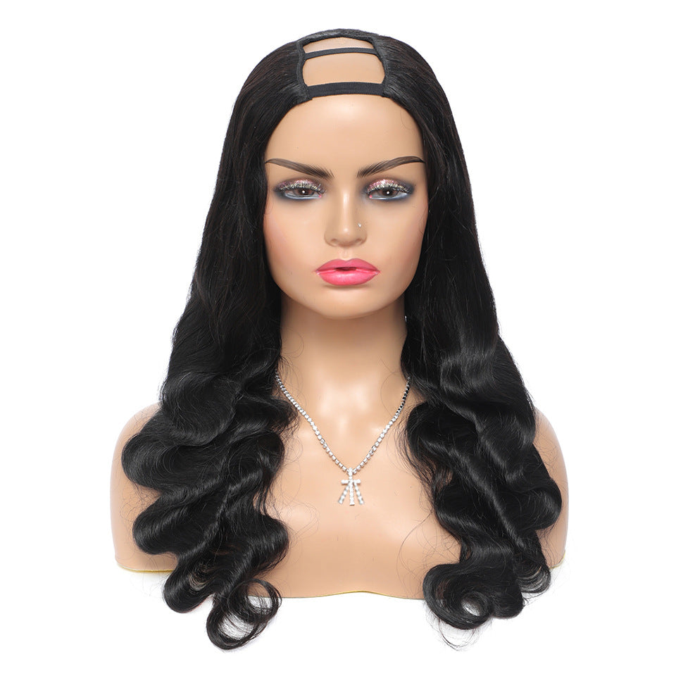 Mid-seam Human Wig