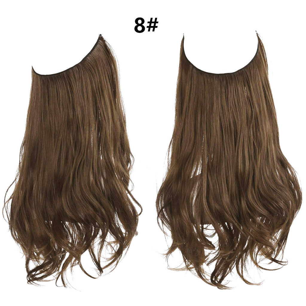 Female Fish Line Wavy Short Curly Hair Wig