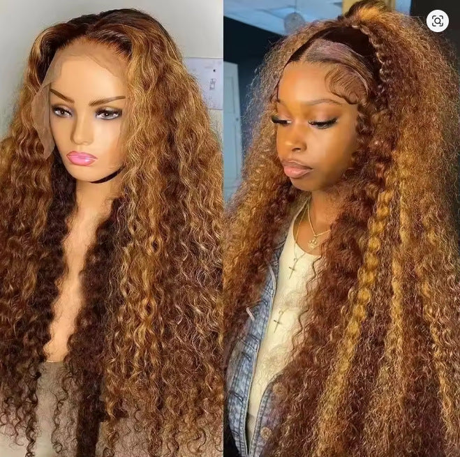 Piano-Color Front Lace Wigs
