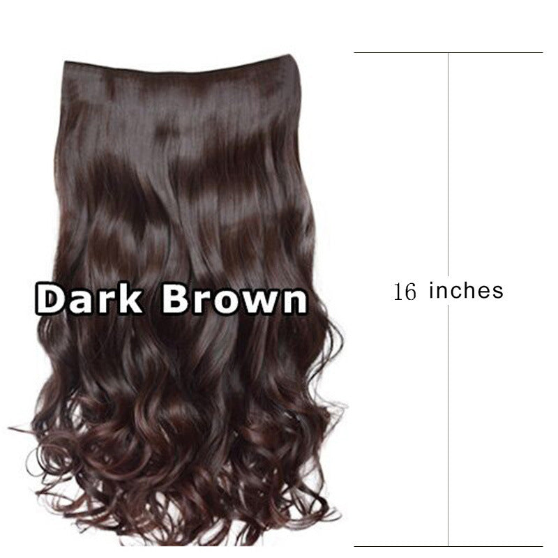 Female five card wig piece