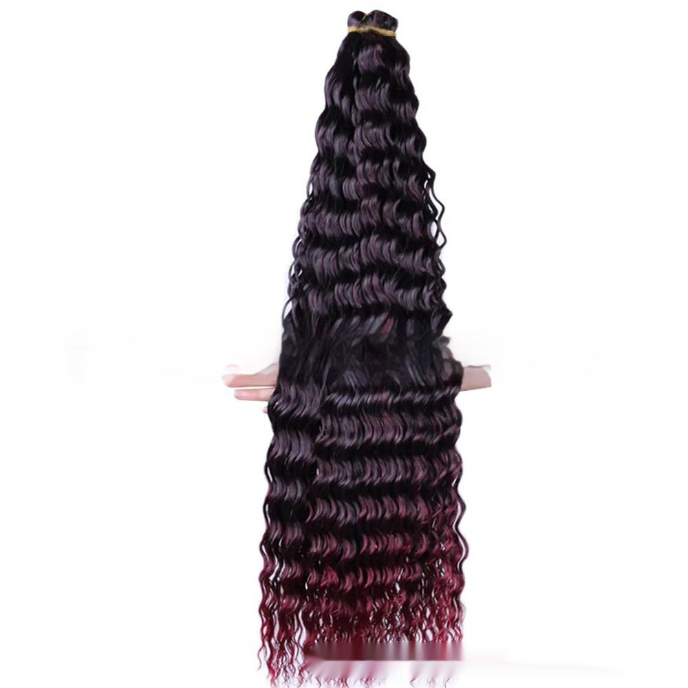 Deep Wave Wig Crochet Latin Curly Hair