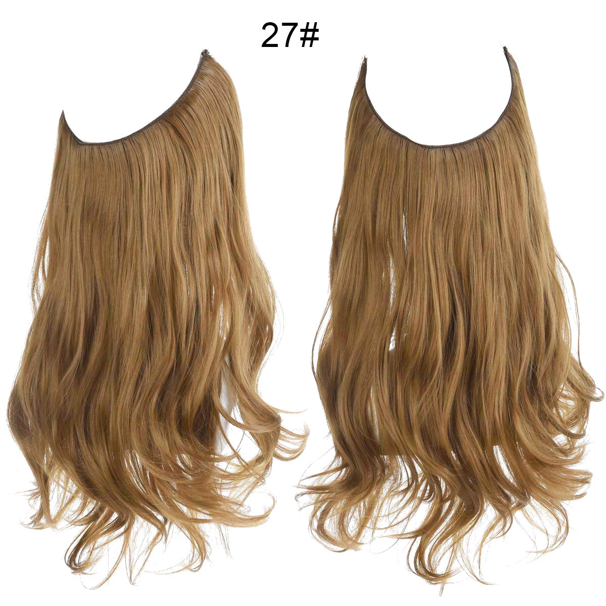 Female Fish Line Wavy Short Curly Hair Wig