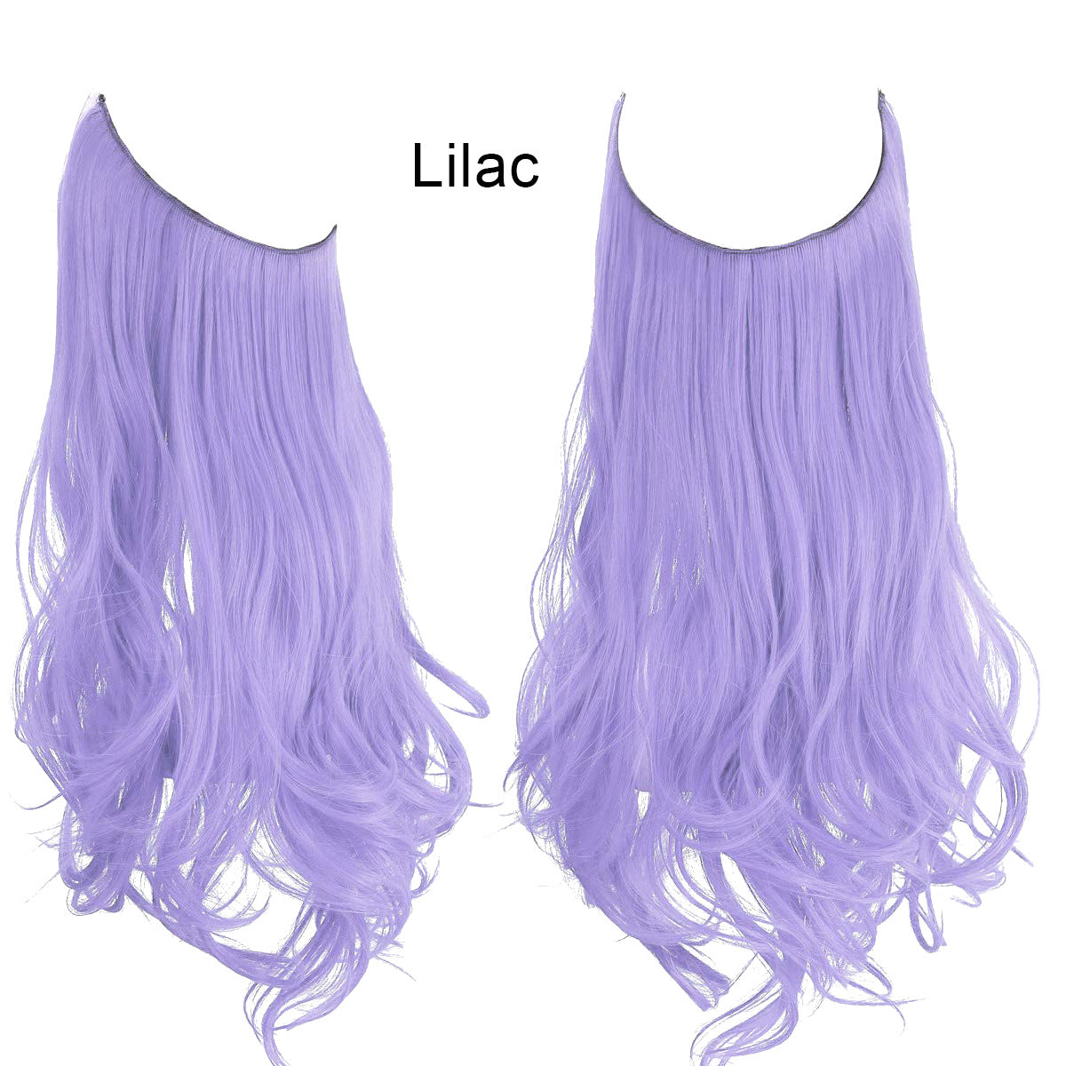 Female Fish Line Wavy Short Curly Hair Wig