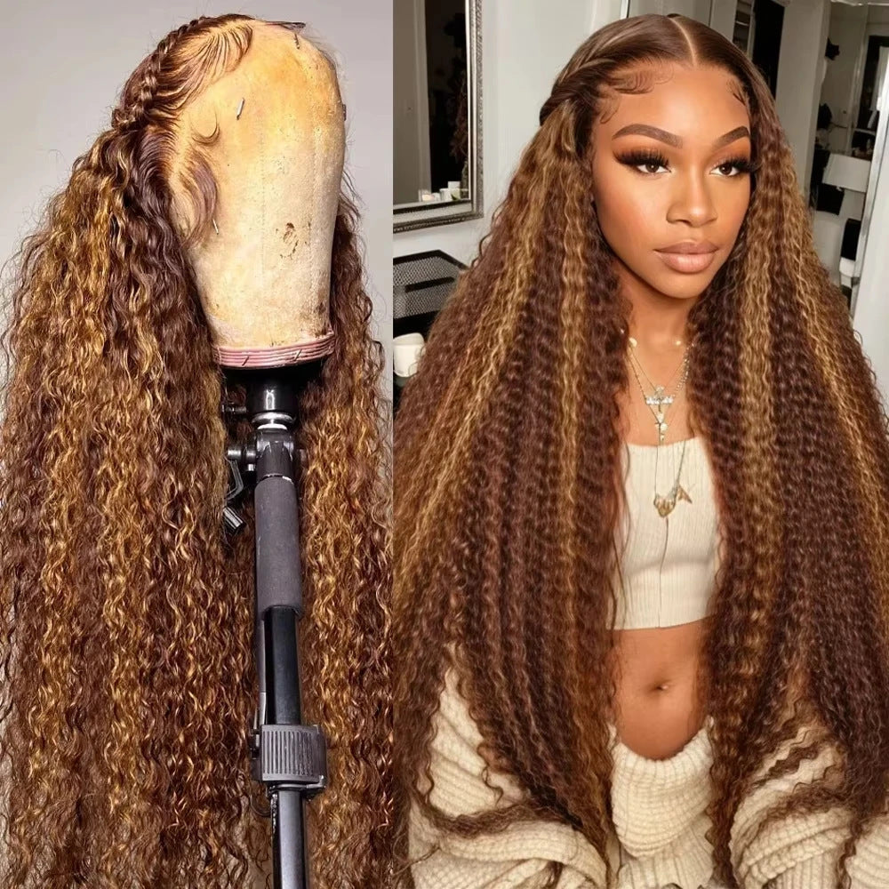 Piano-Color Front Lace Wigs