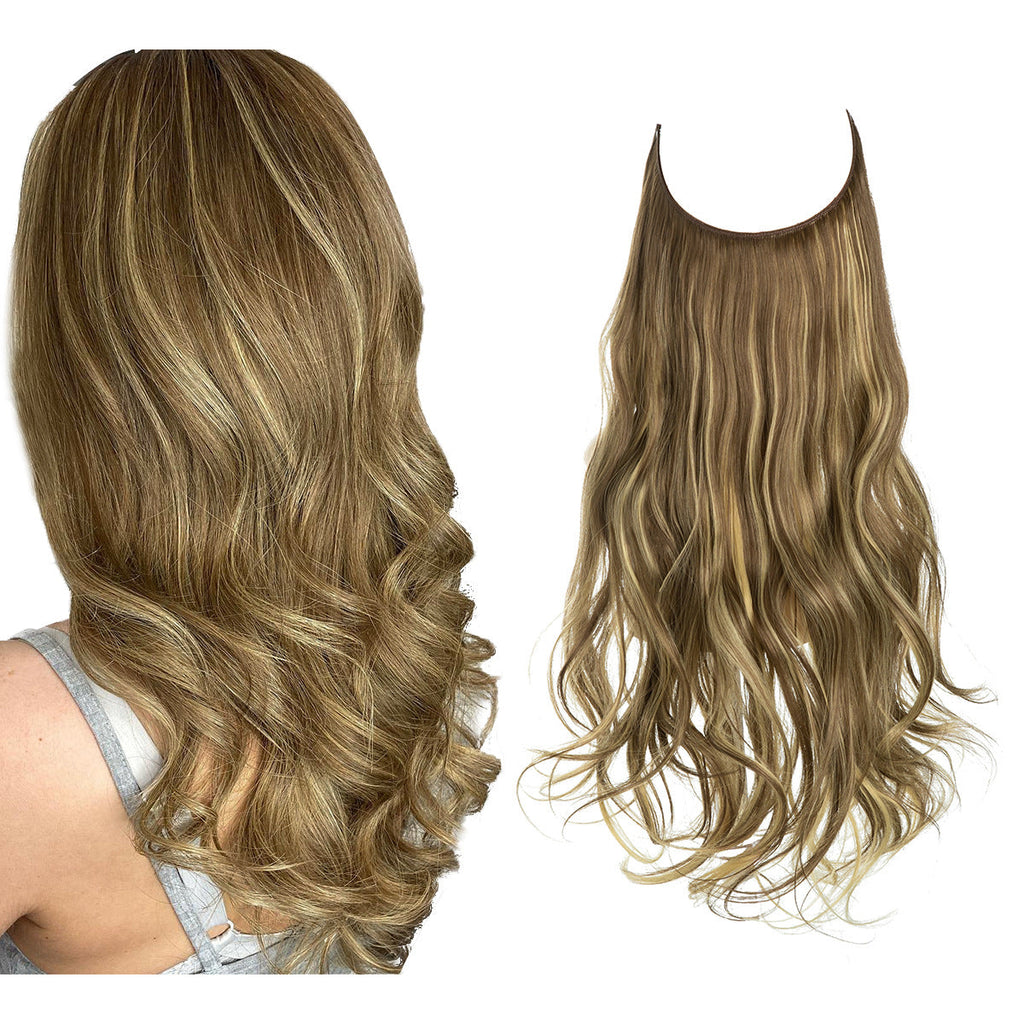 Female Fish Line Wavy Short Curly Hair Wig