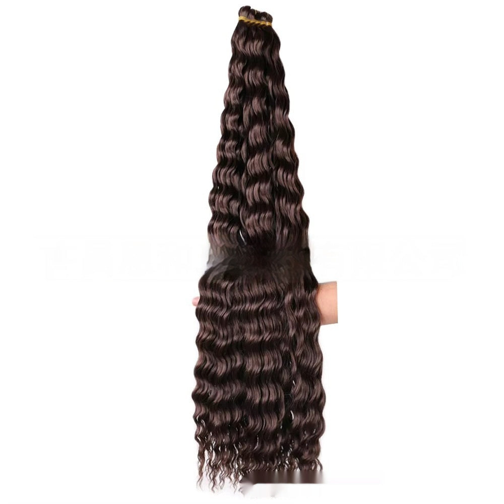Deep Wave Wig Crochet Latin Curly Hair