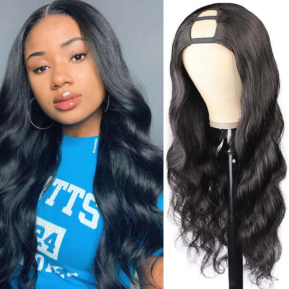 Mid-seam Human Wig