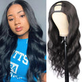 Mid-seam Human Wig